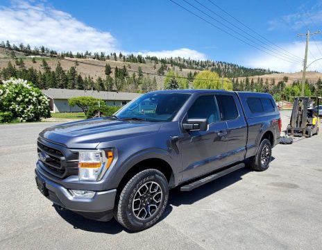 Grey 2021 F150 Cruiser
